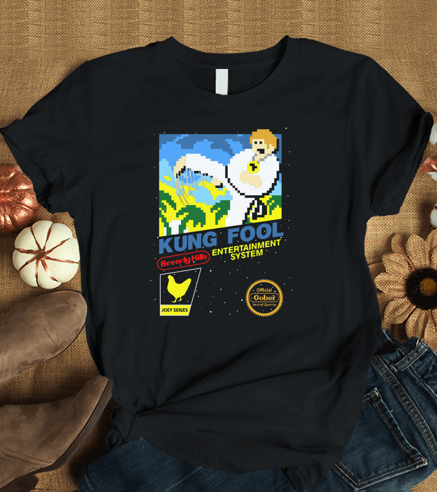 Kung Fool Beverly Hills Entertainment System Joey Series Official Guber Seal of Quality T-Shirt