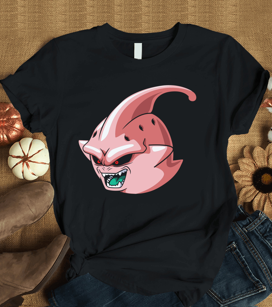 Majin Buu Villain Dragon Ball Z Character Face T-Shirt