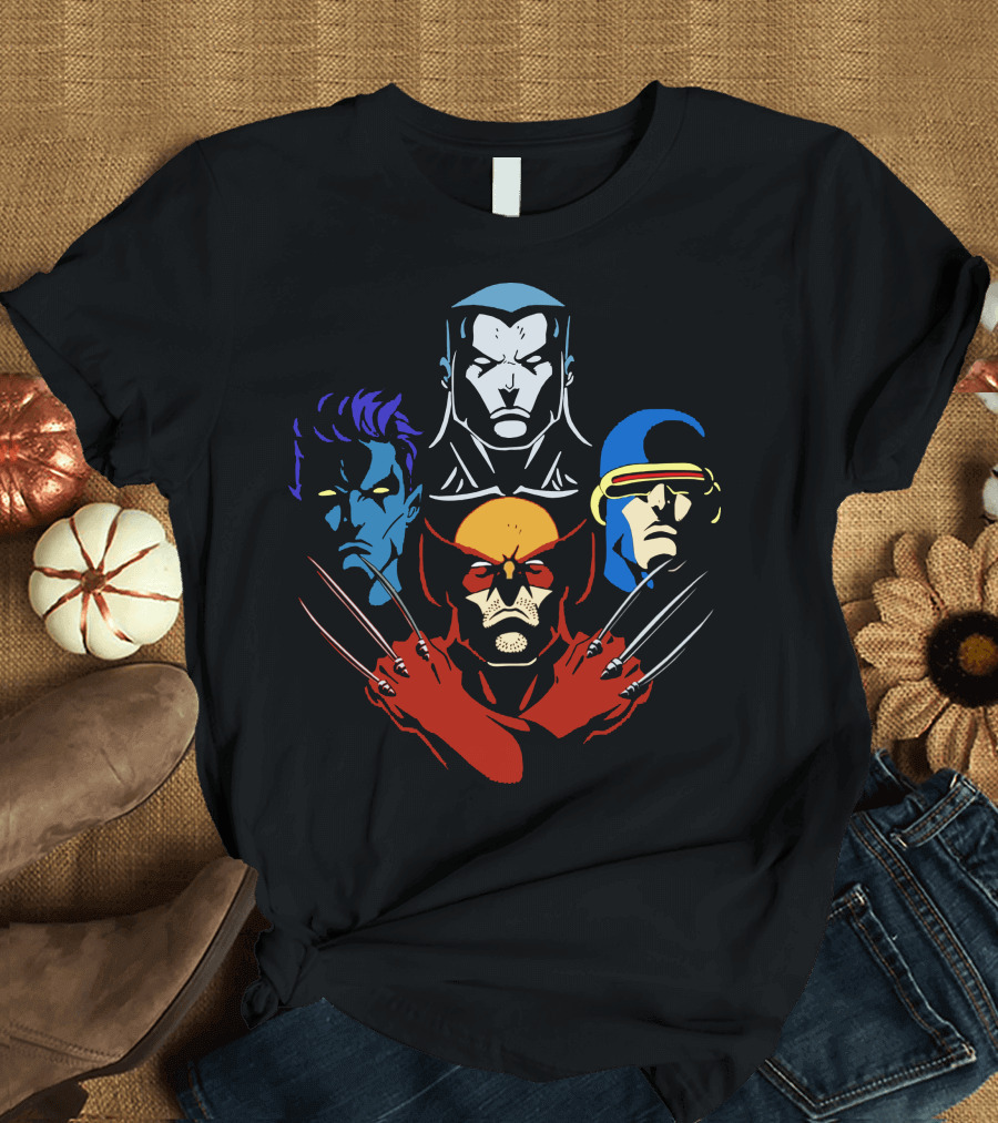 Mutant Rhapsody X-Men Wolverine Cyclops Nightcrawler Colossus T-Shirt