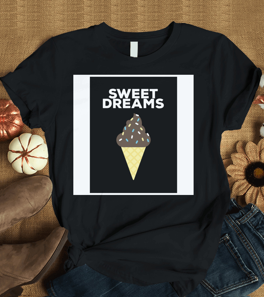 Sweet Dreams Ice Cream Cone Delight T-Shirt
