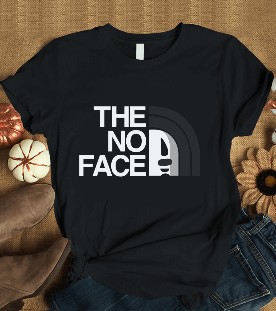 The No Face Spirited Away Mashup T-Shirt