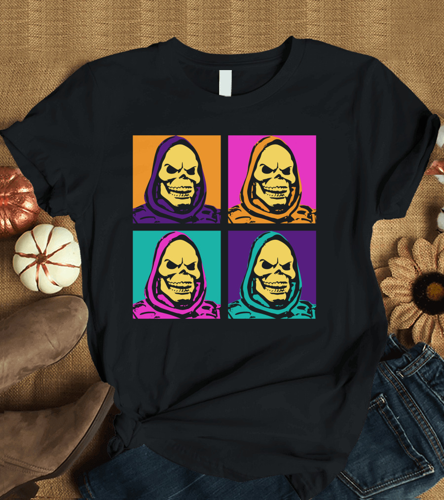 The Skeletor Pop Art Suite T-Shirt