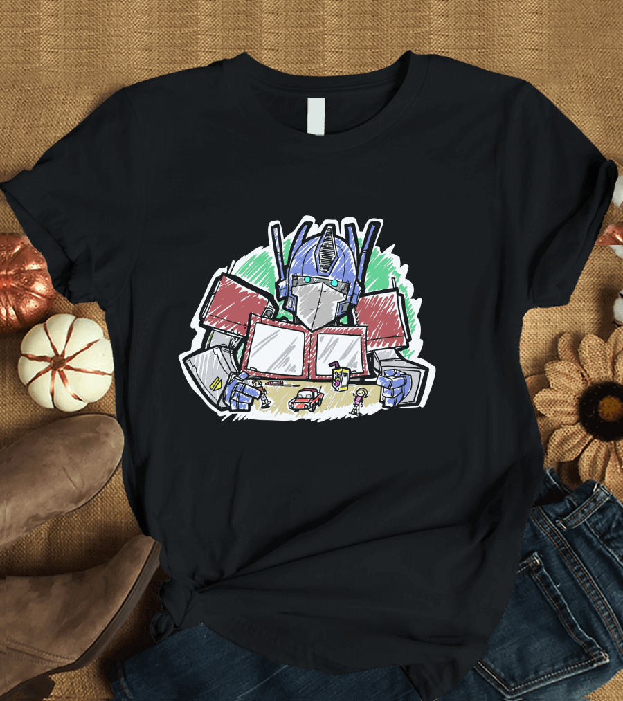 Optimus Lunch Break - Responsibility In Disguise T-Shirt