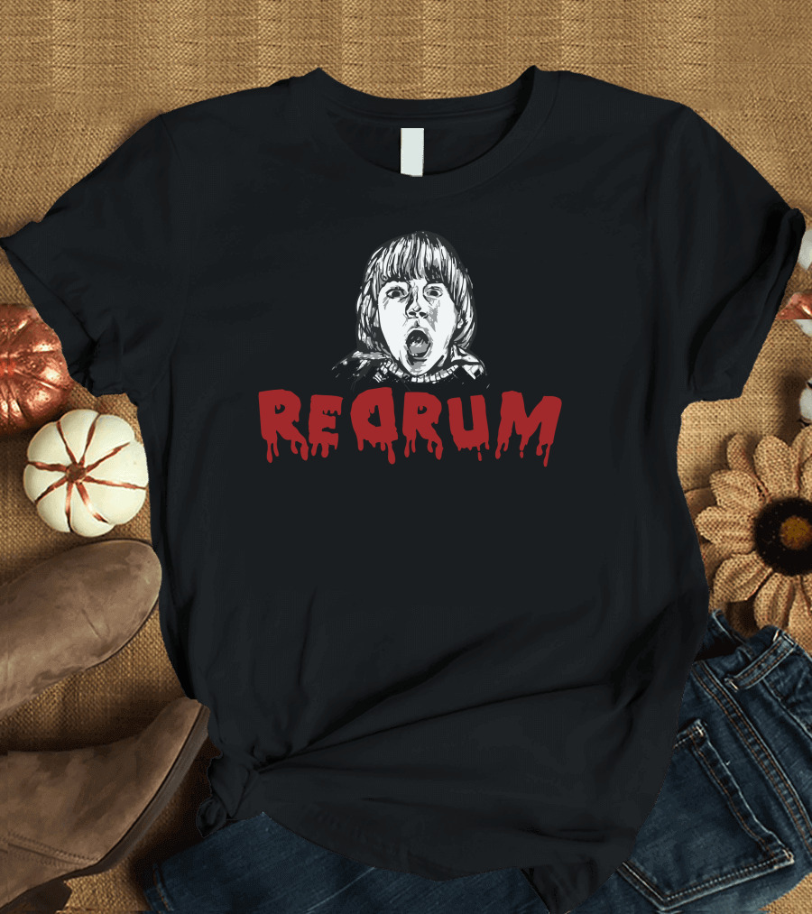 Redrum Danny Scream Horror T-Shirt