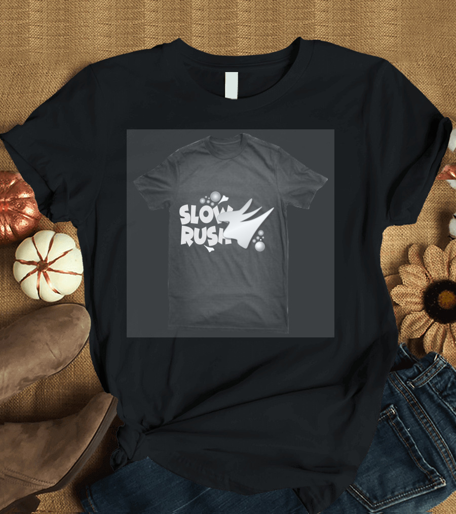 Slow Rush Spaceship Journey with Spheres T-Shirt