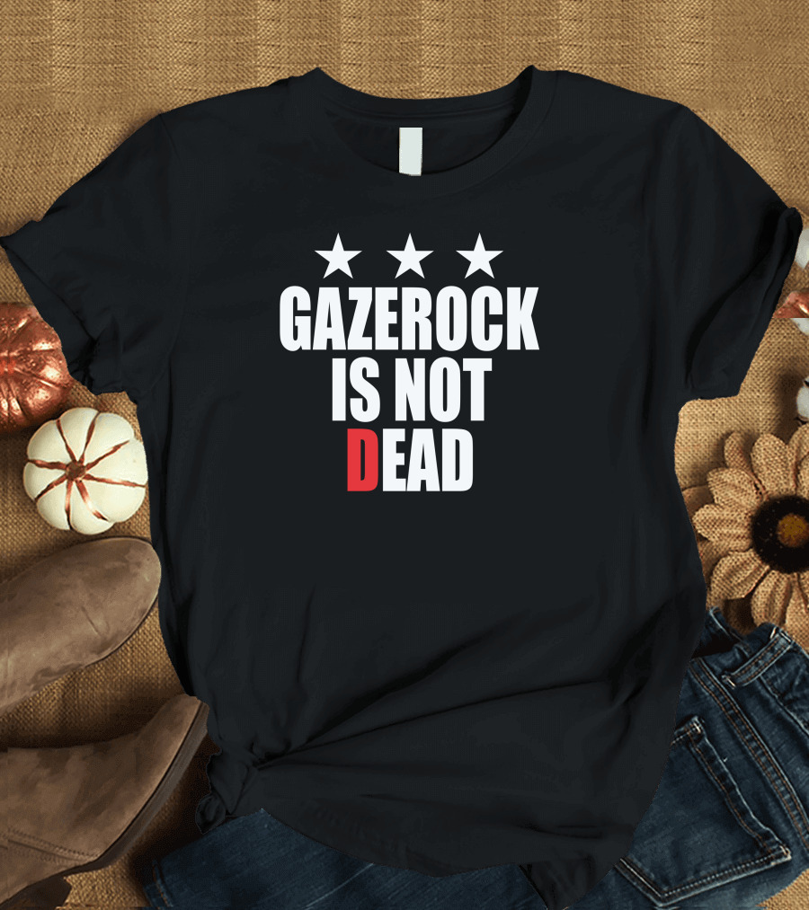 GAZEROCK IS NOT DEAD Stars T-Shirt