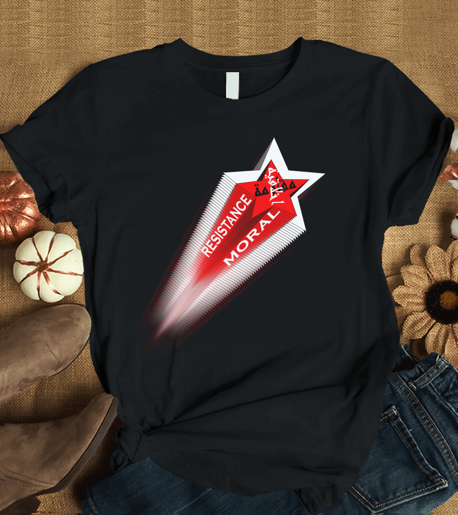 RESISTANCE MORAL VICTORY STAR T-Shirt