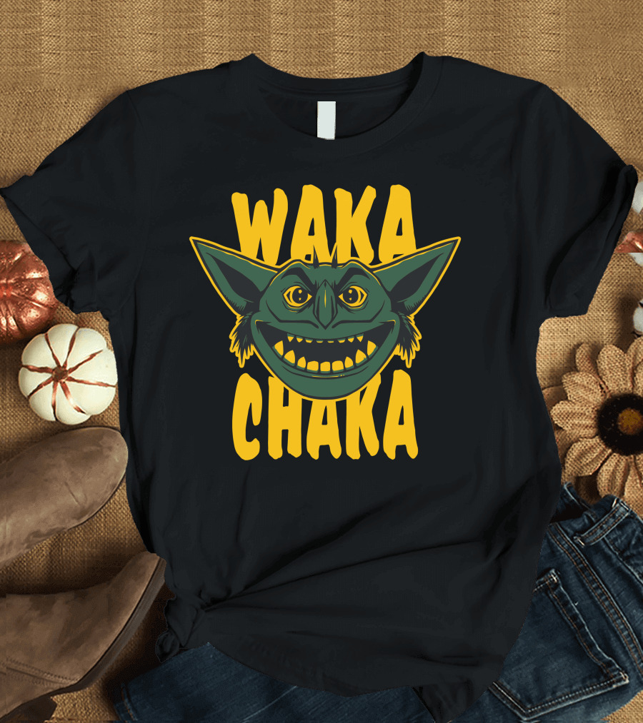 Waka Chaka Goblin Creature Face T-Shirt