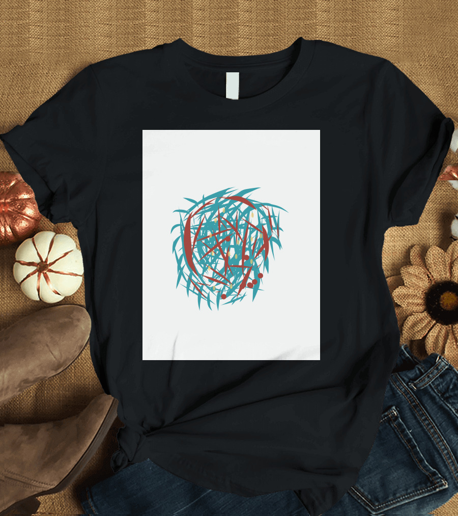Zakhrafa Vibrant Geometric Art 1222531198 T-Shirt