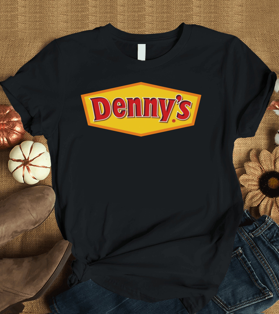 Denny's Logo Yellow T-Shirt