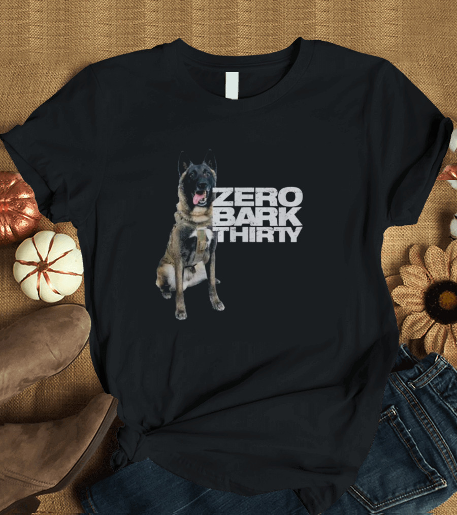 Zero Bark Thirty Military Hero Dog Conan T-Shirt