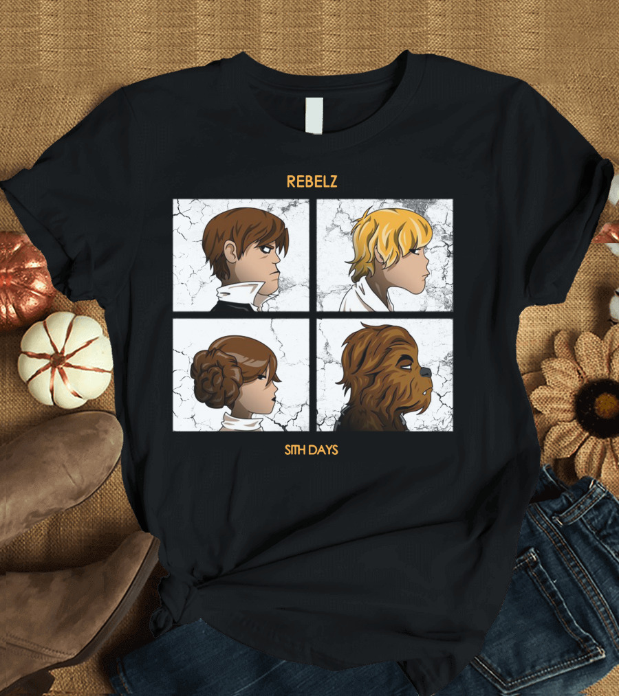 Rebelz Sith Days Star Wars Abbey Road T-Shirt