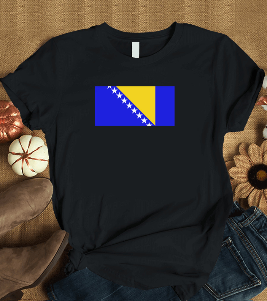Bosnia And Herzegovina National Flag Symbolism T-Shirt