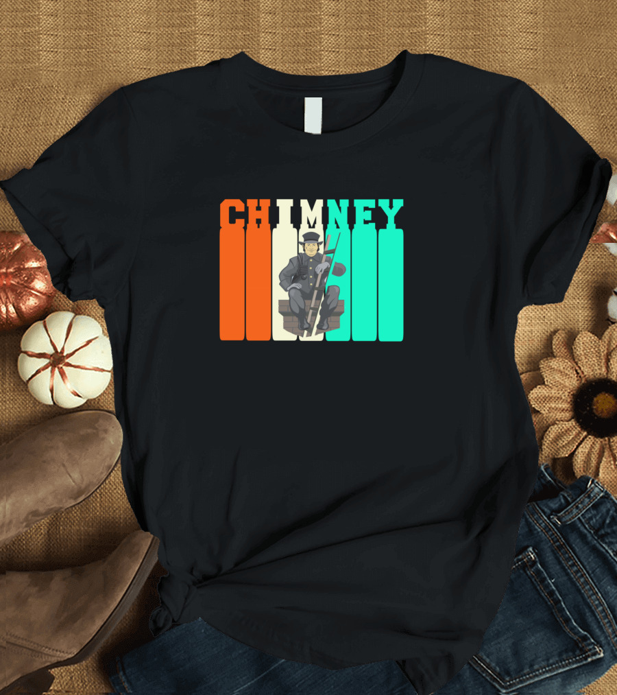 Chimney Sweep Vintage Profession Cleaner Maintenance T-Shirt