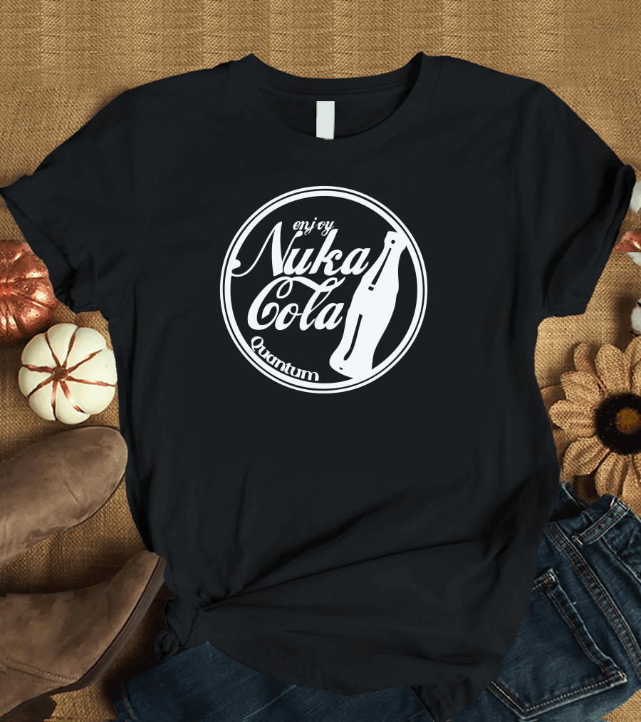 Enjoy Nuka Cola Quantum Bottle T-Shirt