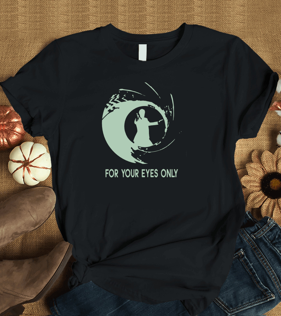For Your Eyes Only Spy Gun Barrel T-Shirt