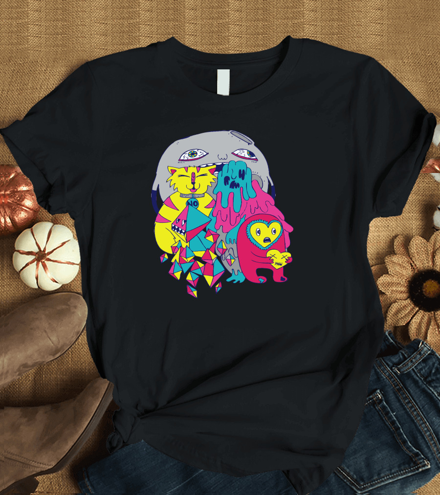 Team Horrible No Triangles Creature Assembly T-Shirt