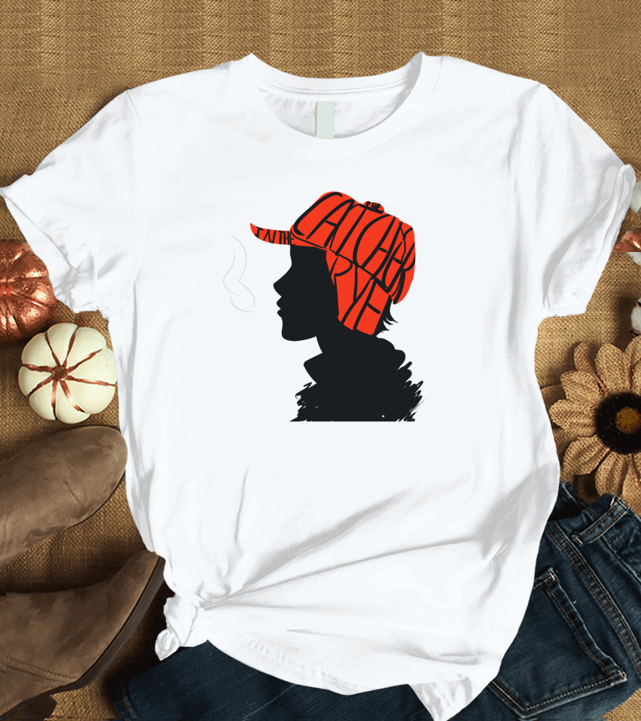 Catcher In The Rye Red Cap Smoking T-Shirt