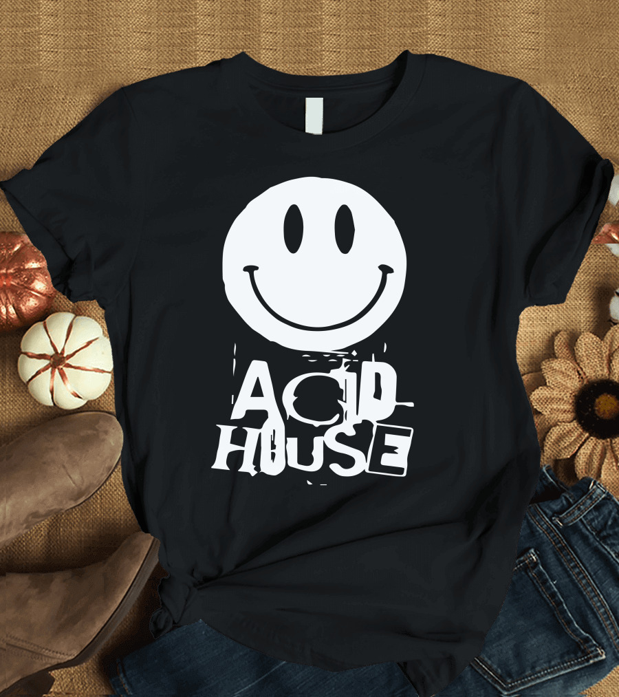 Acid House Smiley Face Iconic T-Shirt