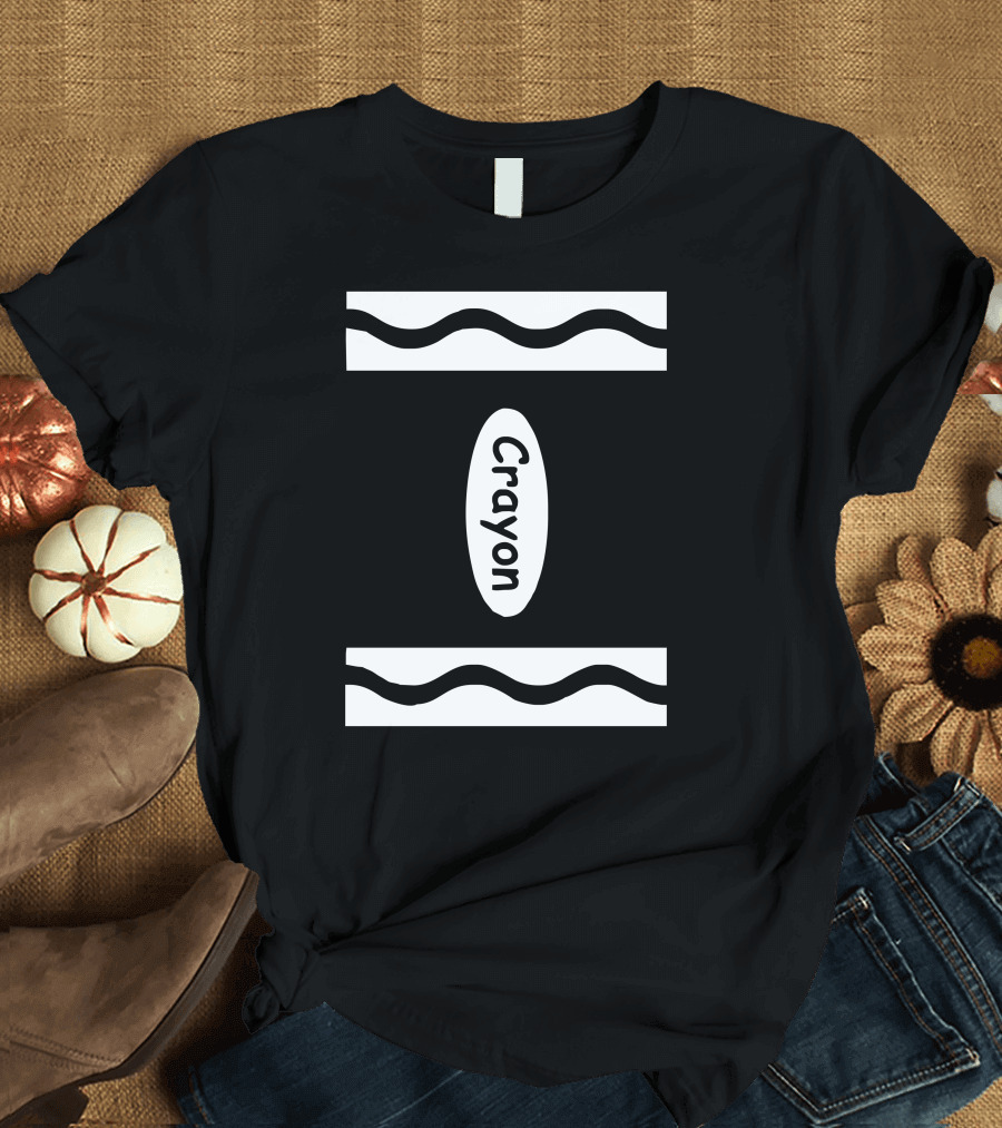 Crayon Wrapper Adult Costume T-Shirt