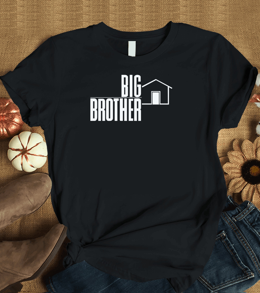 Big Brother Reality TV Show Logo with House T-Shirt