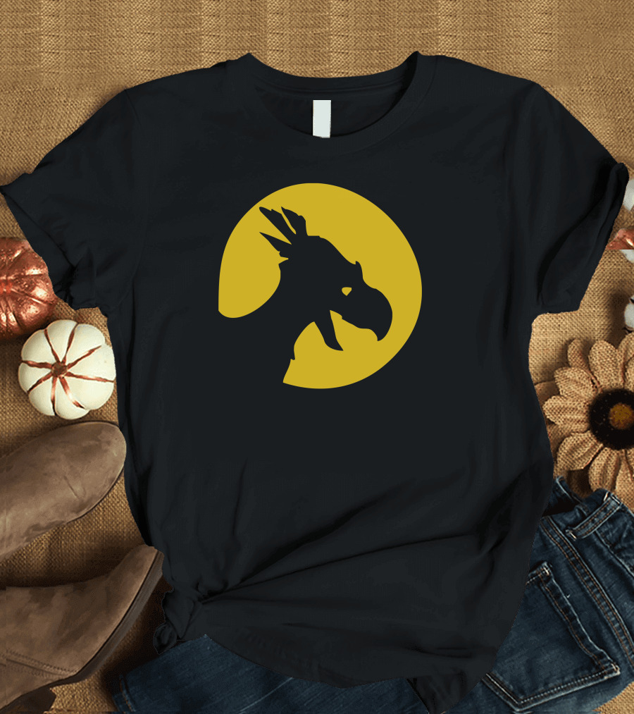 Chocobo Final Fantasy Silhouette Icon Chokobo Ds Wii Ps T-Shirt