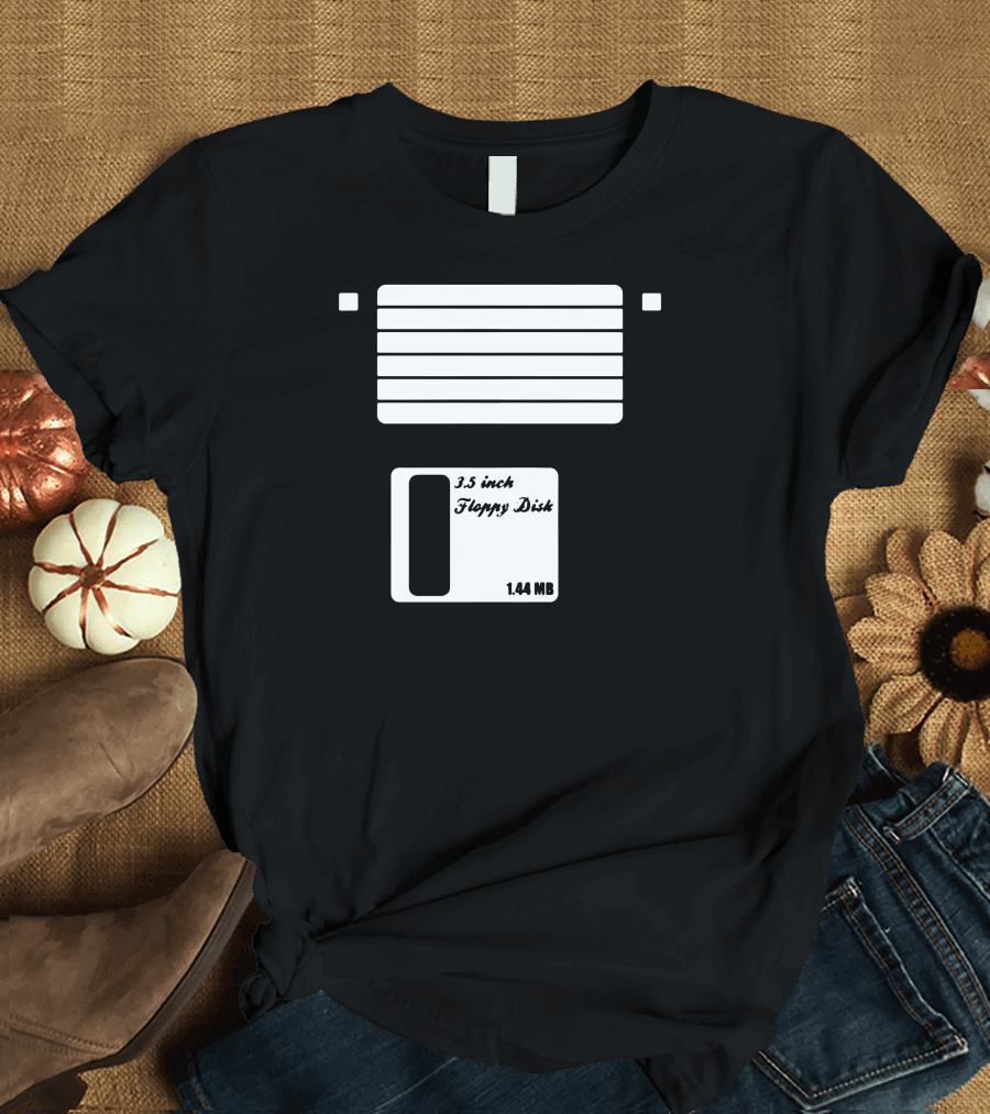 3.5 Inch Floppy Disk 1.44 MB Vintage T-Shirt