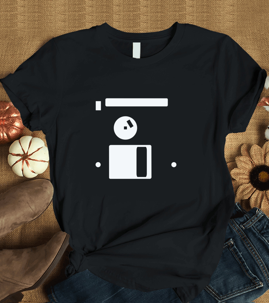 Floppy Disk Diskette Retro Video Game Controller T-Shirt