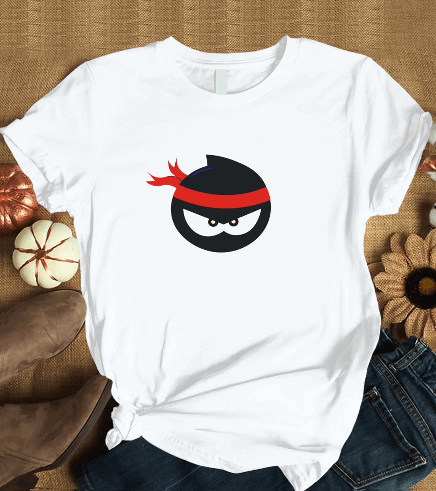 Baby Ninja Mask with Red Headband T-Shirt