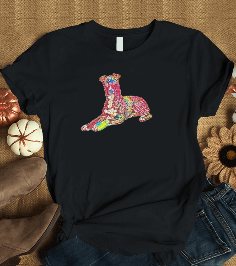 A Beautiful Mountain Cur Bree Colorful T-Shirt