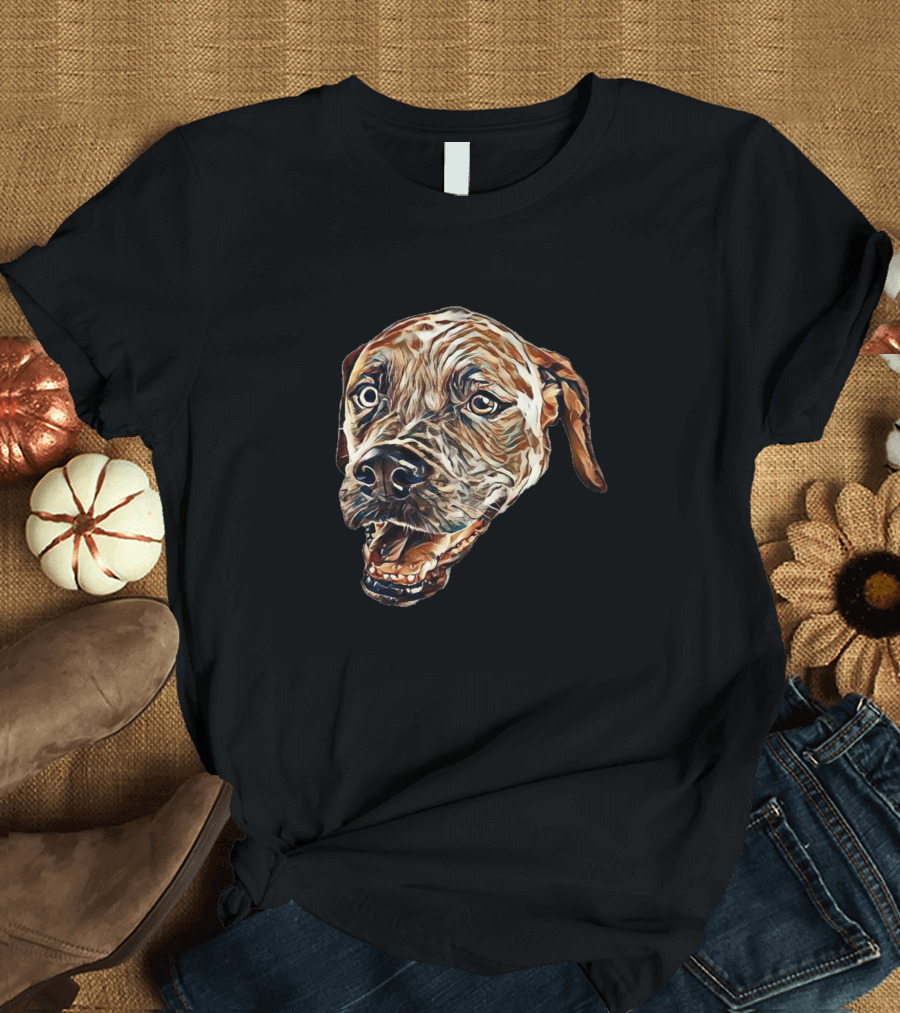 A Closeup Of A Cute Cattle Dog T-Shirt