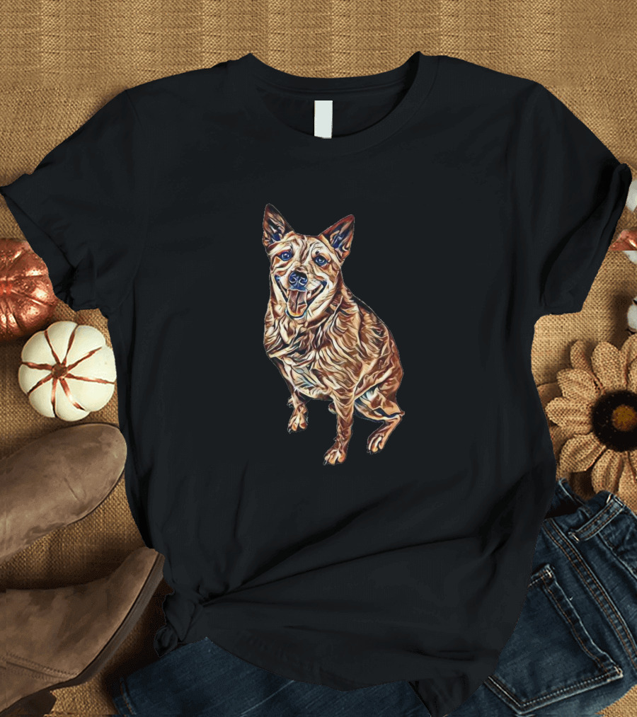 A Friendly Australian Cattle Dog Heeler T-Shirt