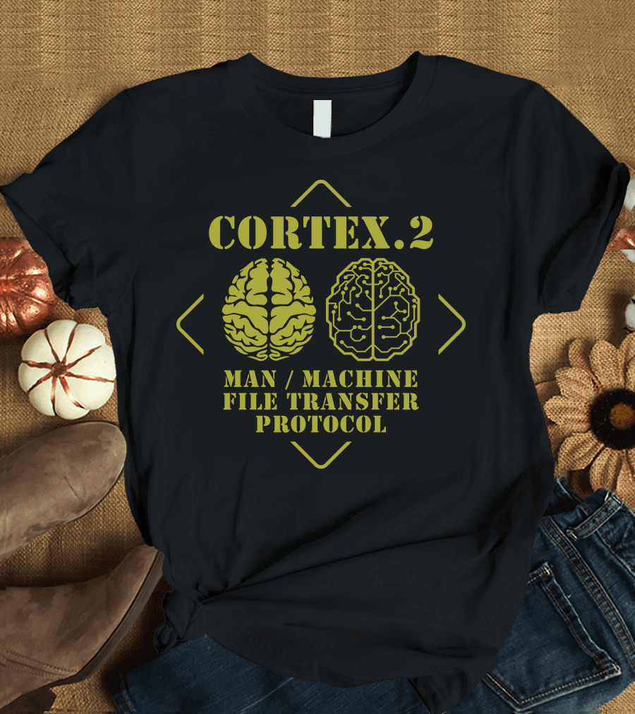 CORTEX.2 Man Machine File Transfer Protocol T-Shirt