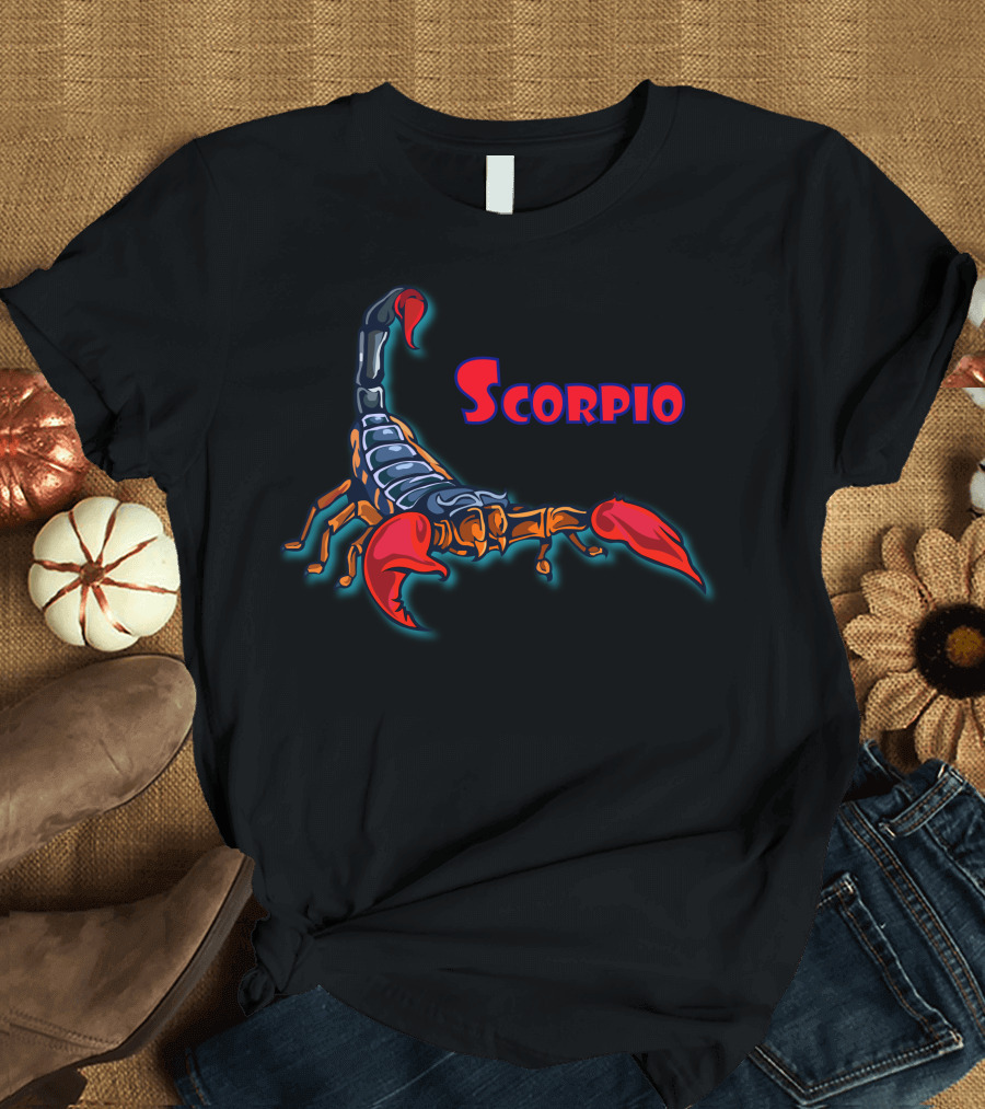 Scorpio Zodiac Scorpion Colorful T-Shirt