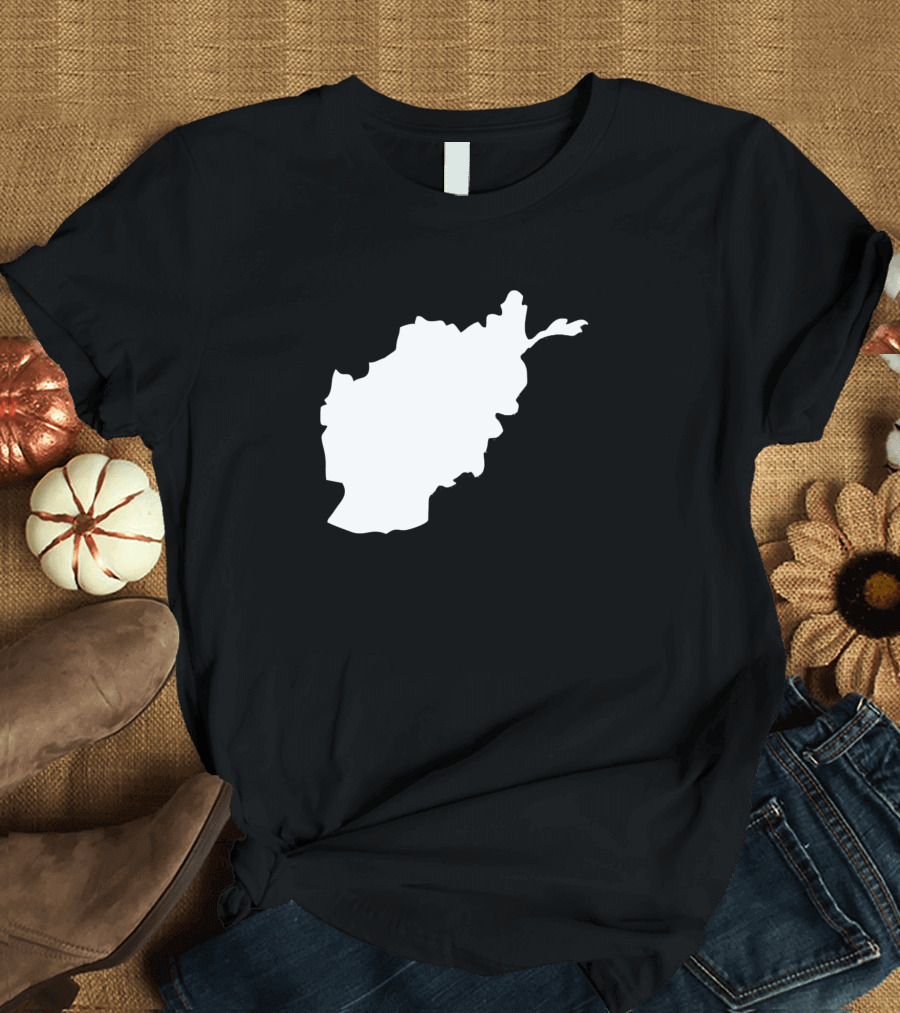 Afghanistan Map T-Shirt