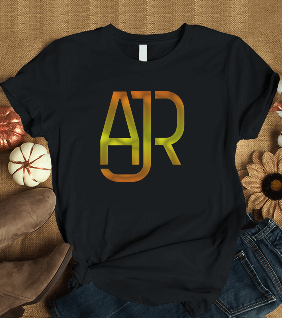AJR Music Band Logo with Gradient Letters T-Shirt