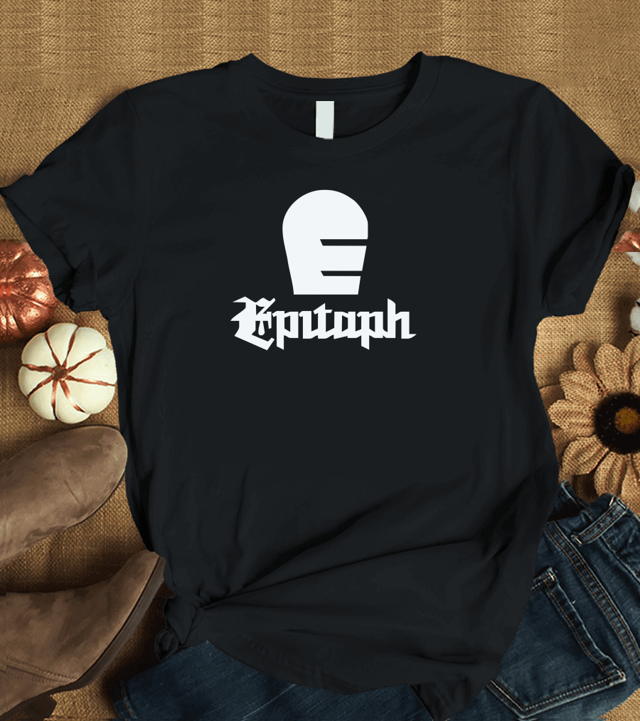 Epitaph Records Logo Gothic Tombstone T-Shirt