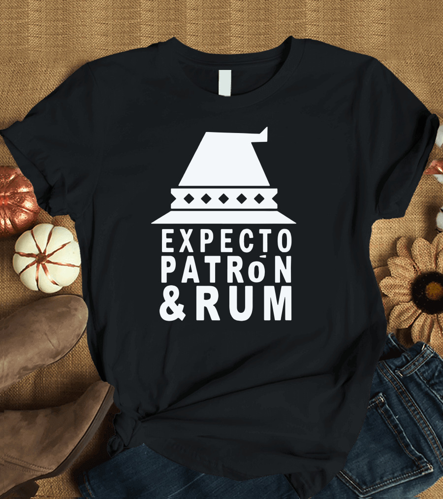 Expecto Patron and Rum Hat T-Shirt
