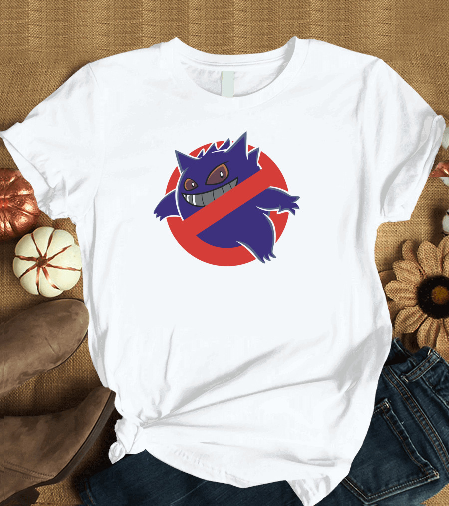 Gengbusters Ghost Parody Logo Crossover T-Shirt
