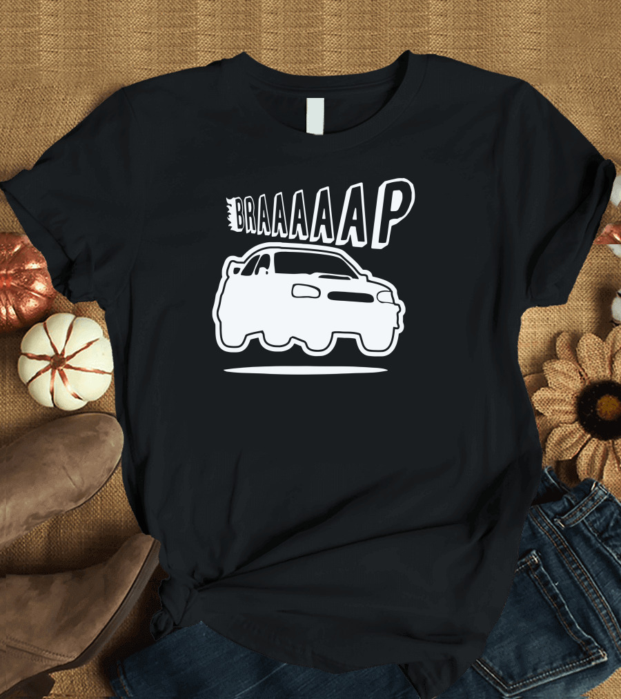 BRAAAP Turbocharged Car Drift Dynamics T-Shirt
