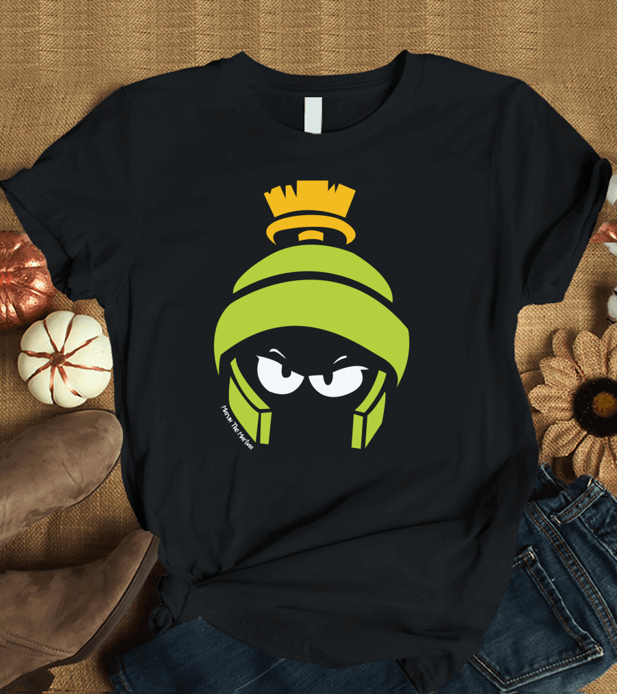 Looney Tunes Marvin the Martian Animated Character T-Shirt