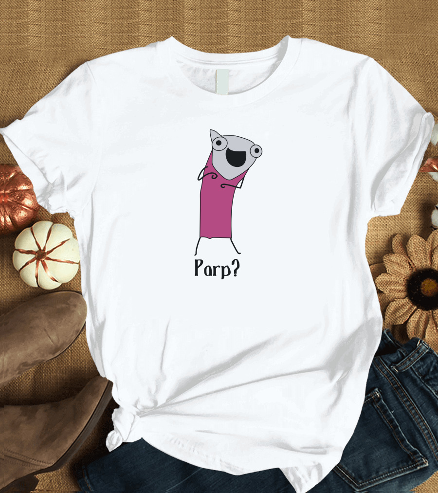 Parp? Hyperbole and a Half Style Character T-Shirt