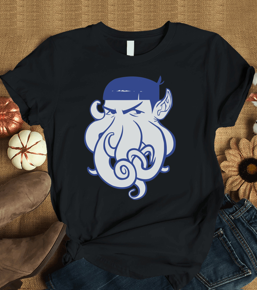Spoke Vulcan Octopus Alien Mashup T-Shirt