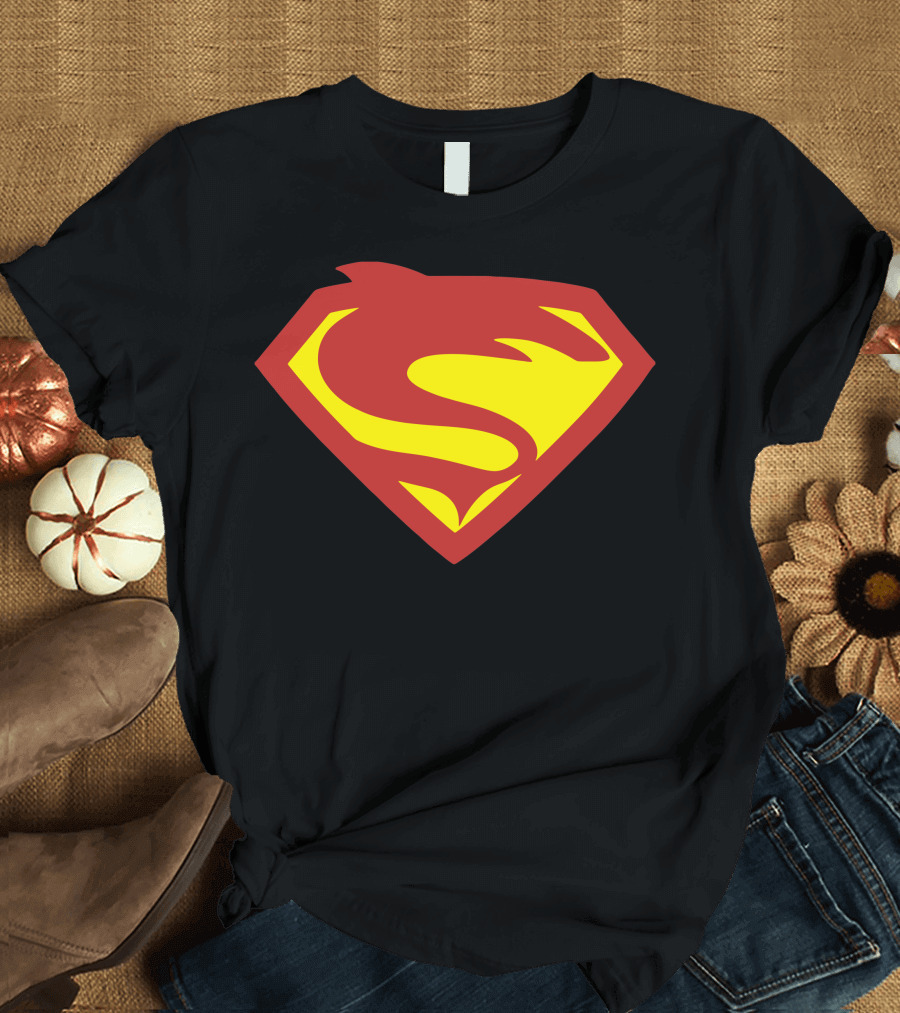 Super Shark Logo Emblem T-Shirt