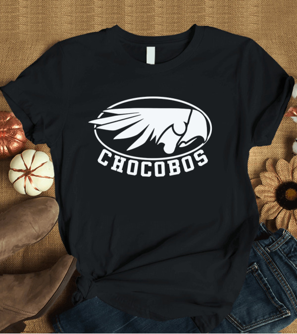 T-Shirt: Chocobos Wing Emblem Oval T-Shirt Chocobos Wing Emblem Oval T-Shirt