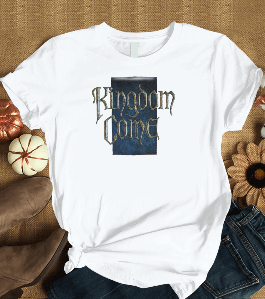 Kingdom Come Gothic Medieval Text T-Shirt