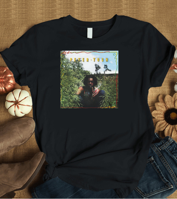 T-Shirt: Peter Tosh Legalize It Album Cover Marijuana Reggae T-Shirt Peter Tosh Legalize It Album Cover Marijuana Reggae T-Shirt