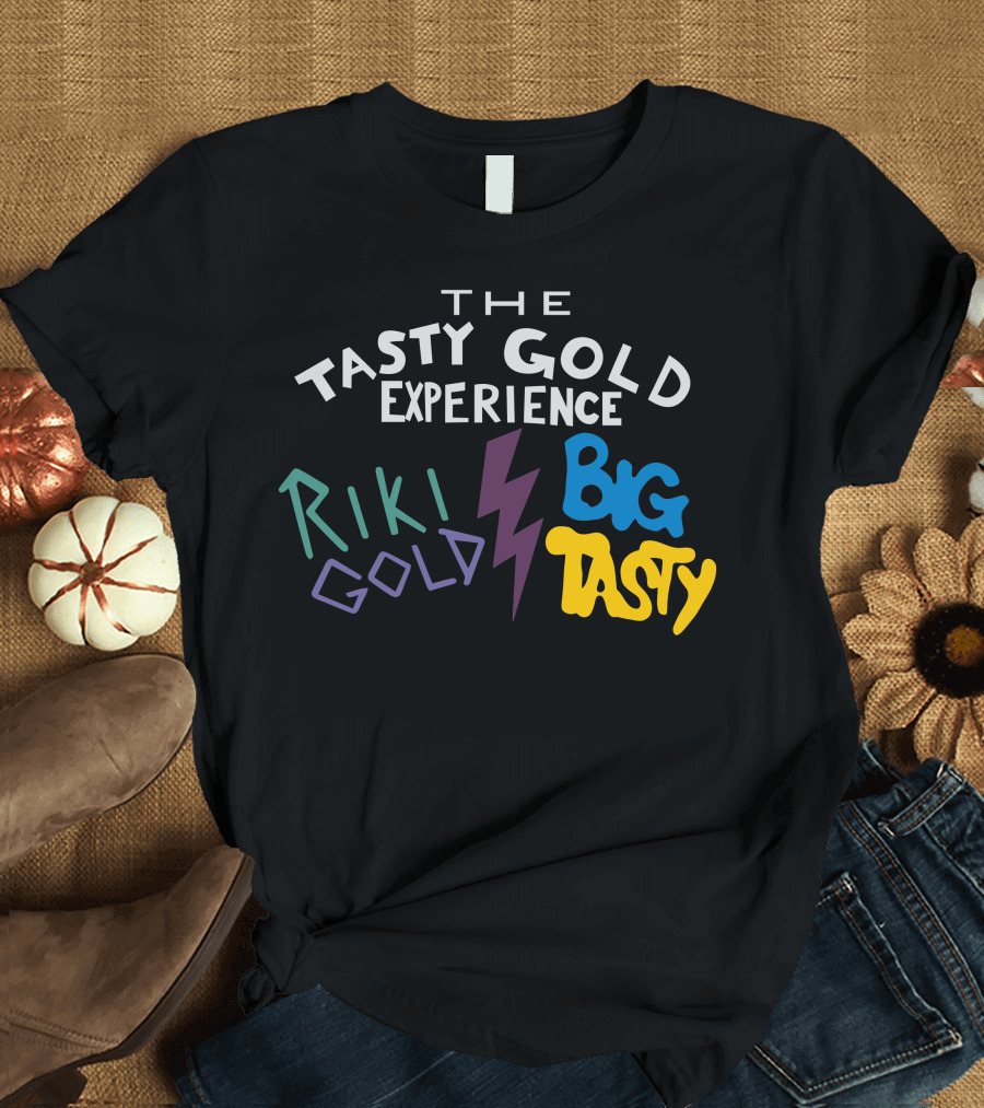 The Tasty Gold Experience Riki Gold Big Tasty T-Shirt