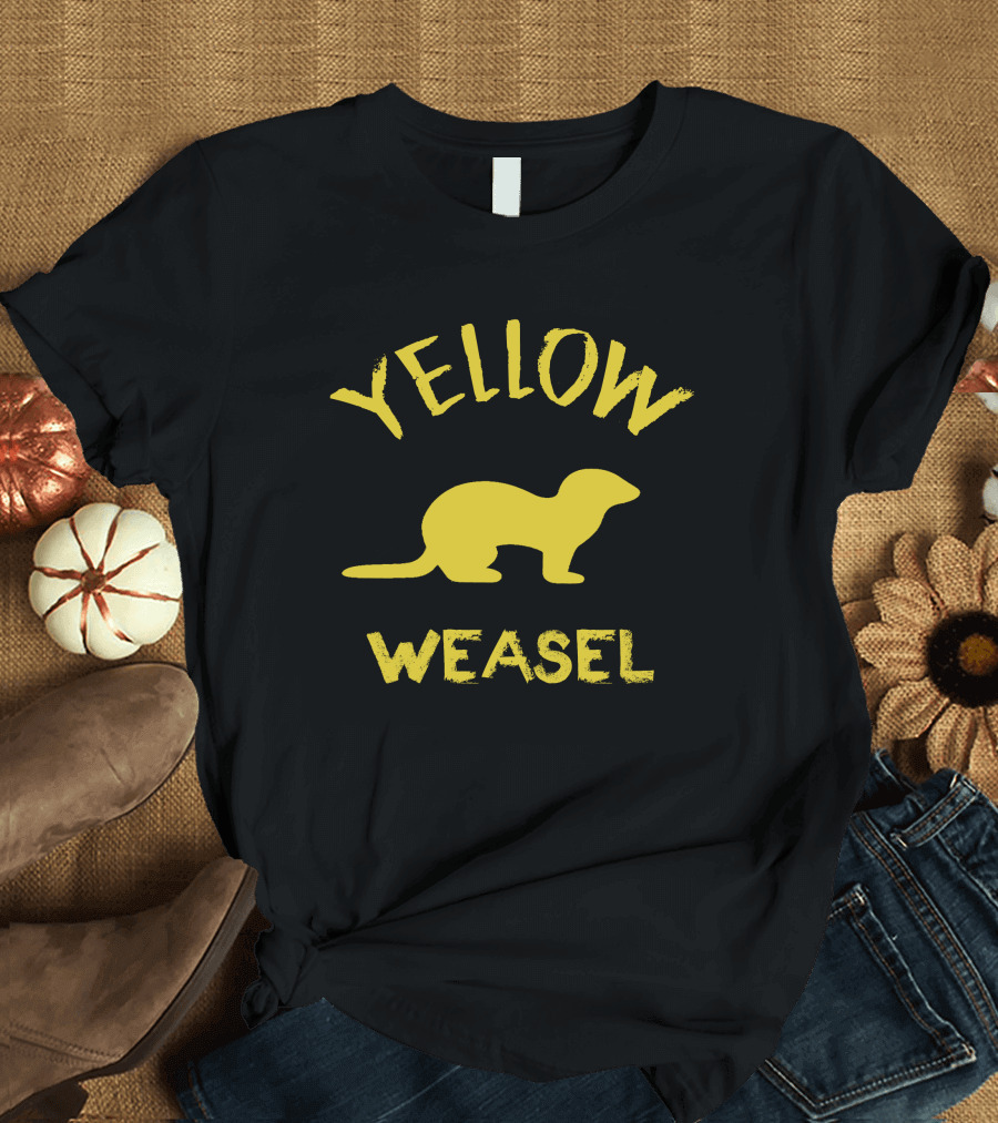 Yellow Weasel Yellow Weasel Bold Yellow T-Shirt