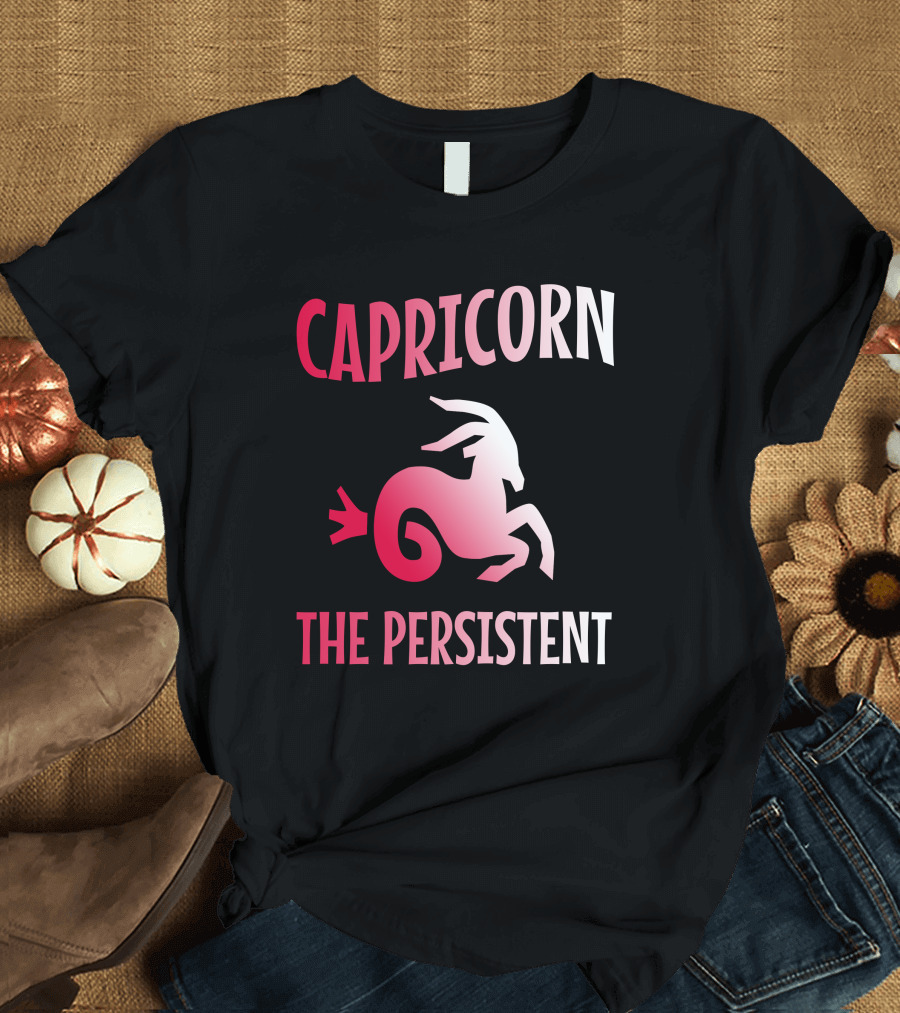 Capricorn The Persistent Zodiac T-Shirt